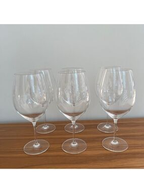 SCHOTT ZWIESEL Set of 6 Bordeaux Wine Glasses Cru Classic Tritan Dinner Party